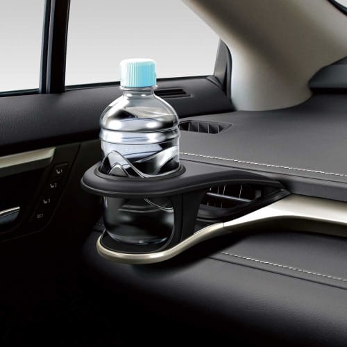 Tsuchiya Yac (Tsuchiya Yac) Vehicle Specific Item Lexus 20 Series RX Exclusive Air Conditioner Drink Holder for Passenger Seat Black Length 15.4 x Wid