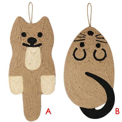 Pet Cat Scratcher Board Grinding Nail Scraper Mat Scratching Post Mat Scratch Resistant Sisal Cat Tower Cat Toys