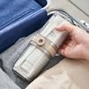Transparent Travel Mouthwash Cup Portable Washing Cup Household Brushing Cup Cover Tooth Bucket Toothbrush Storage Box