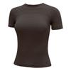 Mitaogirl Kendall Quick-Drying Top Women Slim Fit Running Yoga Workout Clothes Breathable Thin Sports Short Sleeve T-shirt