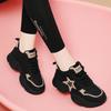 Dad Shoes Women's 2026 Spring and Autumn New Sports Shoes Platform Inner Height Increase Versatile Women's Casual Sports Shoes Single Shoes