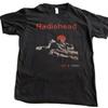 Radiohead Kid A Album Tour TShirt Short Sleeve TShirt Women Same High Quality Unisex Cotton Summer Fashionable Top
