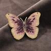 Butterfly Painting Oil Coat Brooch New High-End Women'S Design Sense Niche Luxury Unique Pin Suit Brooch