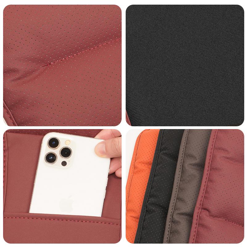 1Pcs Car Seat Headrest Protector Auto Pillow Cover For Jeep Renegade Wrangler JL JK Gladiator Grand Cherokee Patriot Rubicon XJ AKM1