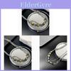 Handmade Modern Steel Chain With Multicolored Stone Accents For Casual Wear