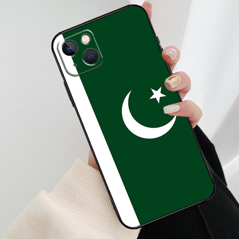 Pakistan Flag Banner Phone Case For iPhone 17 Pro Max 15 14 13 11 12 16 Pro Max mini 15 16 Plus 16e 17 Air Cover