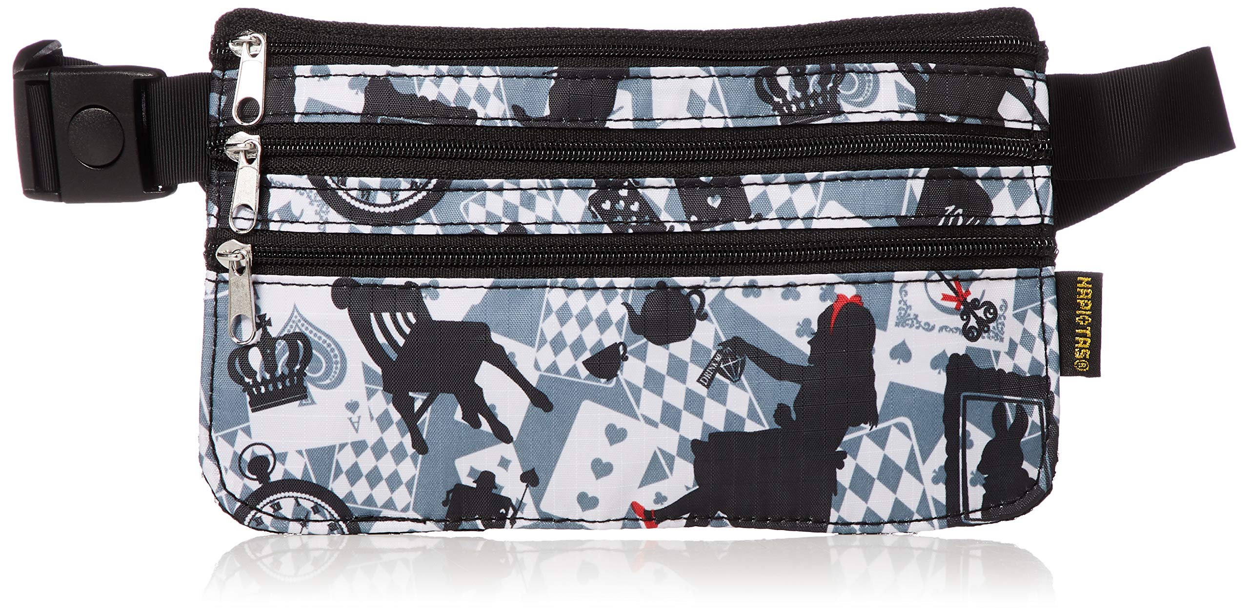 

Секретный кошелек Hapitas H0069 - Носите свои ценности скрытно и безопасно, с разнообразными узорами, 12 см, 294 Алиса Треугольник Серый