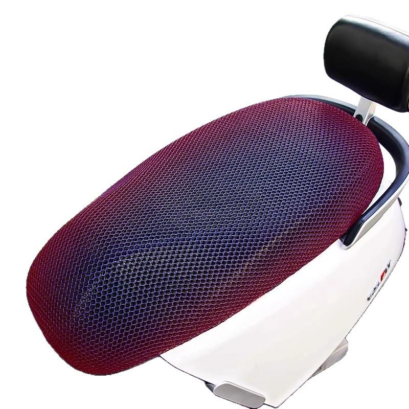 All-Season Waterproof Mesh Motorcycle Seat Cushion & Sunscreen Cover