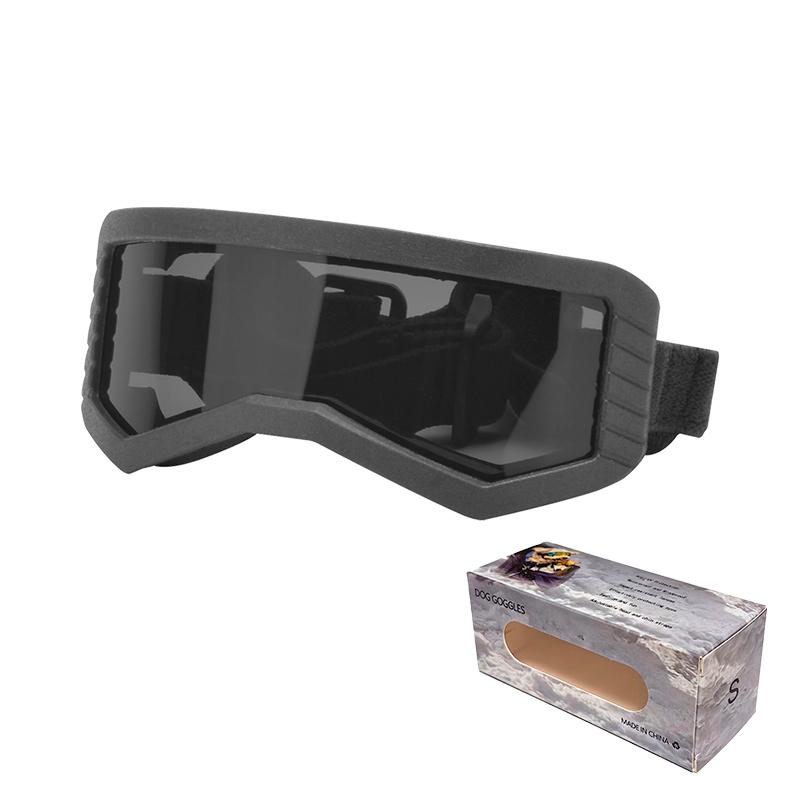 RTS Anlorr 3042 Hot Sale Uv400 Pet lasses Pet Glasses With Adjustable Straps (Black,L) чёрный