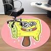 1pc SpongeBob SquarePants Office Round Area Rug, Under Office Chairs Bedroom Living Room Home Decor  A1016307