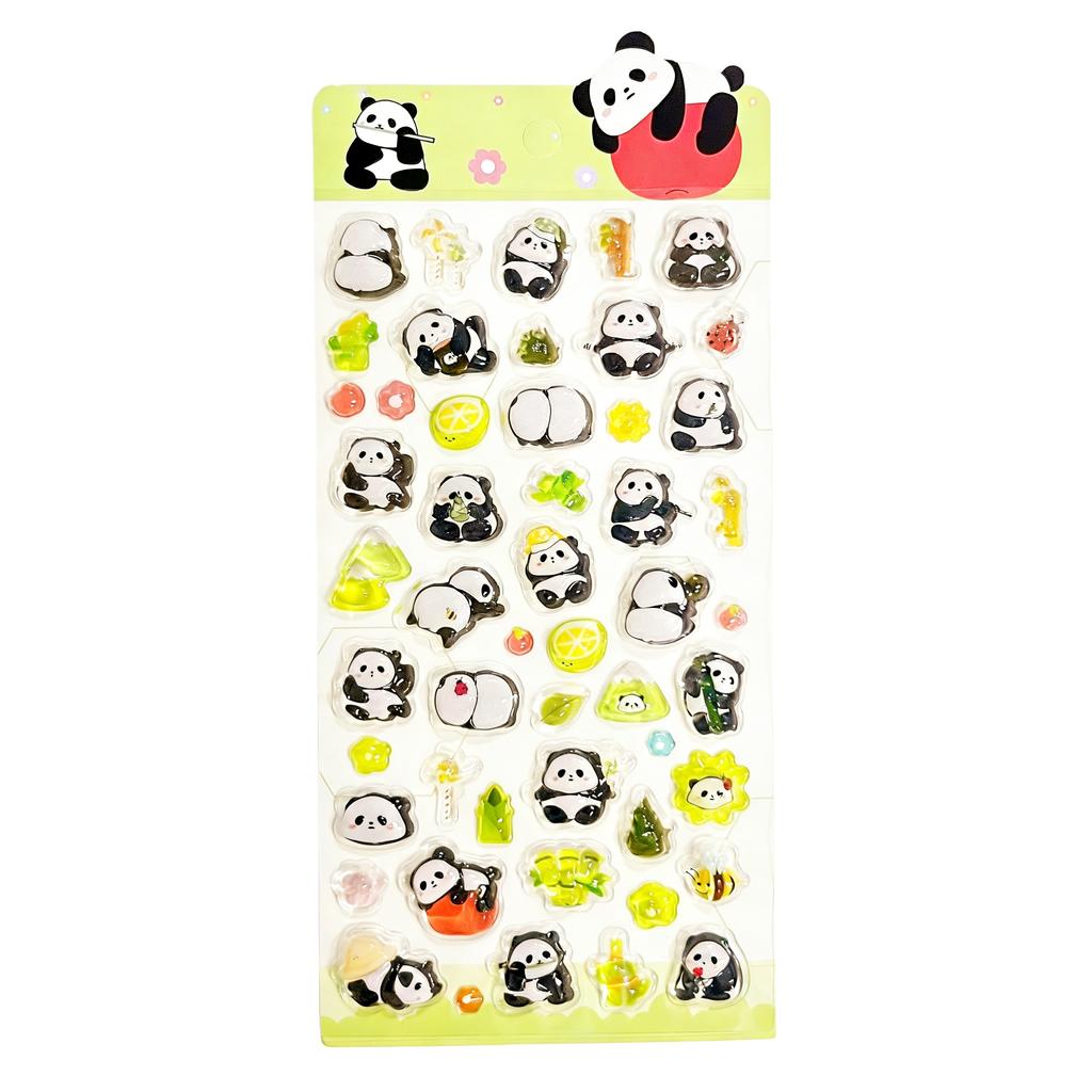 3D Three-Dimensional Sticker Children'S Creative Cartoon Glitter Crystal Sticker Fun Relief Sticker Decoration Diamond Sticker