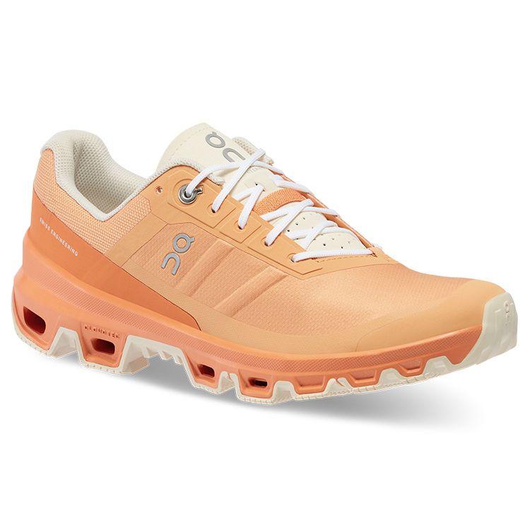 On Cloudventure Lightweight Fabric Low-Top Trail Running Shoes Women sneaker Orange Copper 32.98582