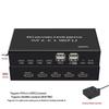 4x1 4K HDMI KVM-switch: Skærmdeling i høj opløsning for USB-tastatur, mus, skærm (YUV4:4:4)