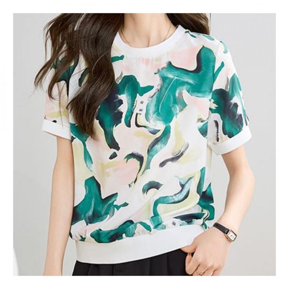 Navava Men NT1620 Fresh VinTage PrinT Round Neck ShorT Sleeve T shirT