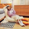 Large White Goose Plush Sleeping Pillow Toy