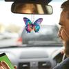 Butterfly Car Pendant | Photography Creative Colorful Acrylic Butterfly Car Accessories - Car Mirror