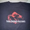 Them Crooked Vultures Gift For Friends Black T-Shirt Cotton