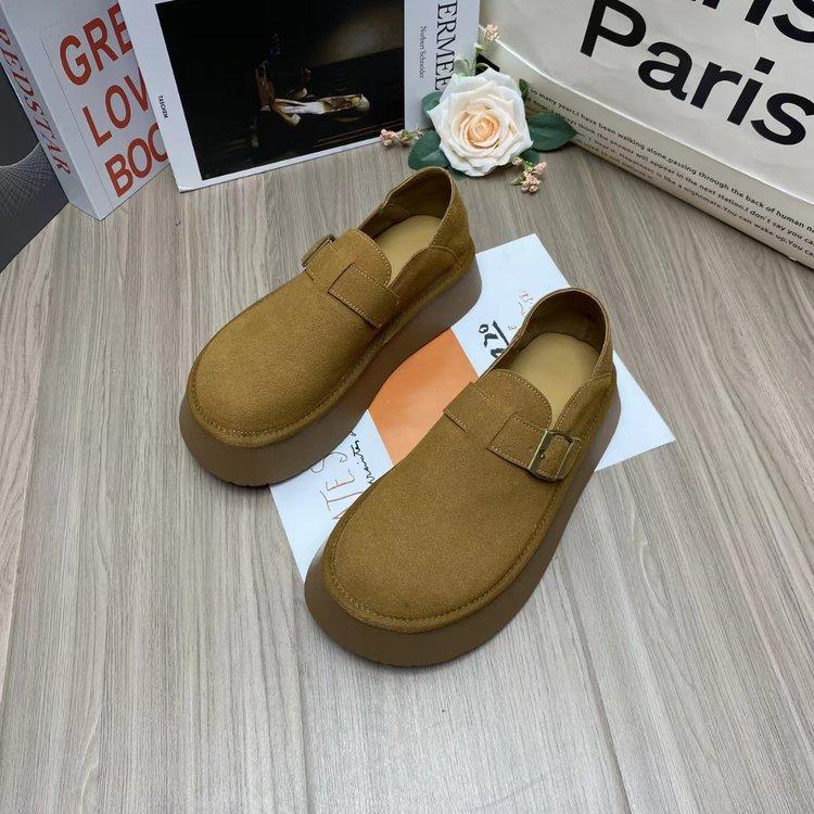 

Женская модная универсальная обувь Boken на платформе, увеличивающая рост, обувь Майяр 2025 новая летняя повседневная обувь Boken 40