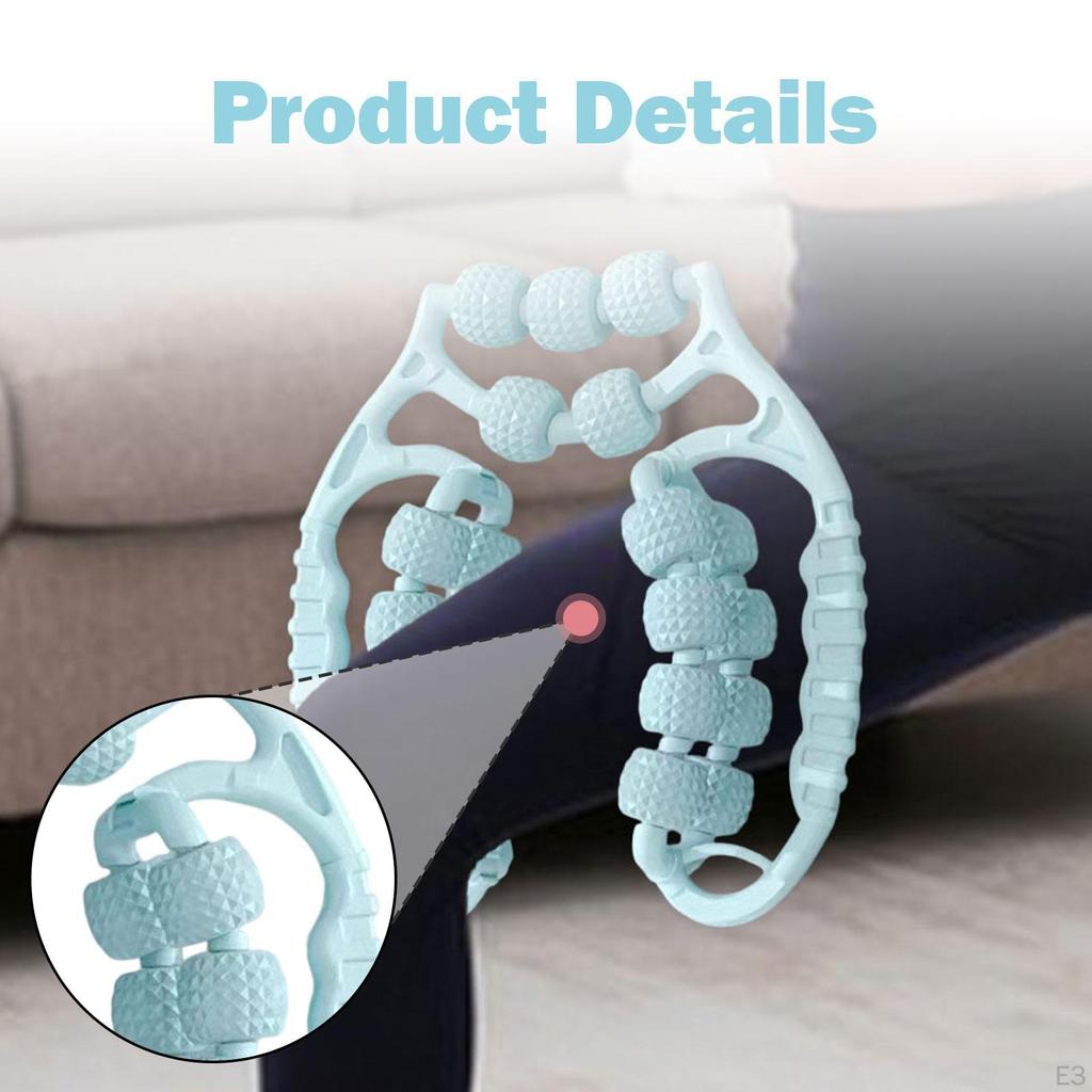Massage Rollers Back Circular Leg Clamp 21 and Multipurpose Exercise Muscle Set