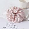 7cm Extra Large Silk Hair Tie - 22 Momme, Large Intestine Ring, 55cm Fabric, Custom Label Available