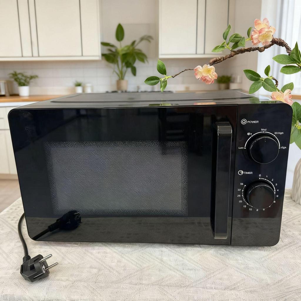 Large Capacity 20L/25L Multi-Functional Microwave with Visual Turntable, Electric Oven, US/EU/UK Specs