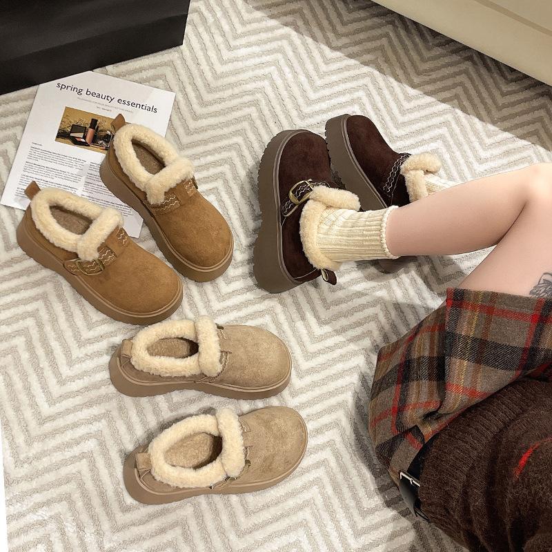 Női puha elasztikus téli meleg hideg párnázott hócsizma vastag talpú csúszásmentes kopásálló kültéri szabadidős sport pamutcsizma