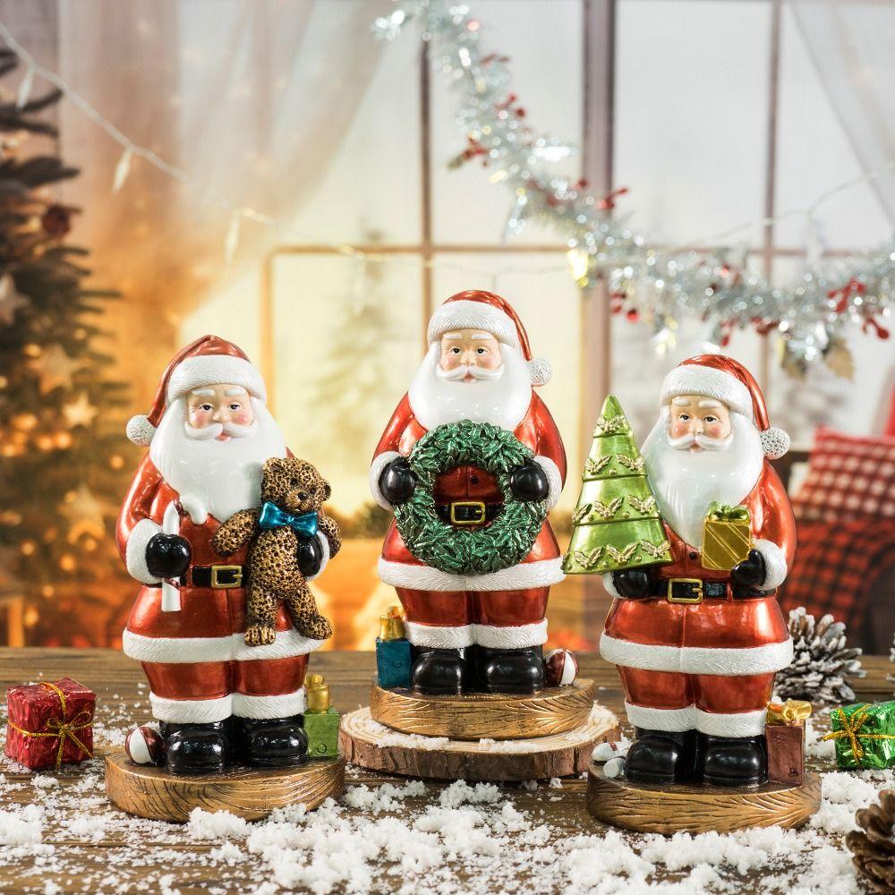 

Cute Santa Claus Ornaments Cartoon Merry Christmas Decoration Home Decoration