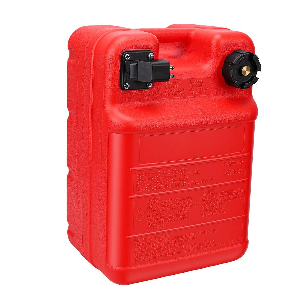 Portable Boat Fuel Gas Tank 24L 6 Gallon with 3 Meter Fuel Hose For Outboard Motor Marine Outboard Gas Tank