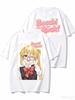 2026 Summer Bocchi The Rock! Anime Cute Graphic Print Unisex Fashion Street‑Style Casual Cotton Crew‑Neck Short‑Sleeve T Shirt