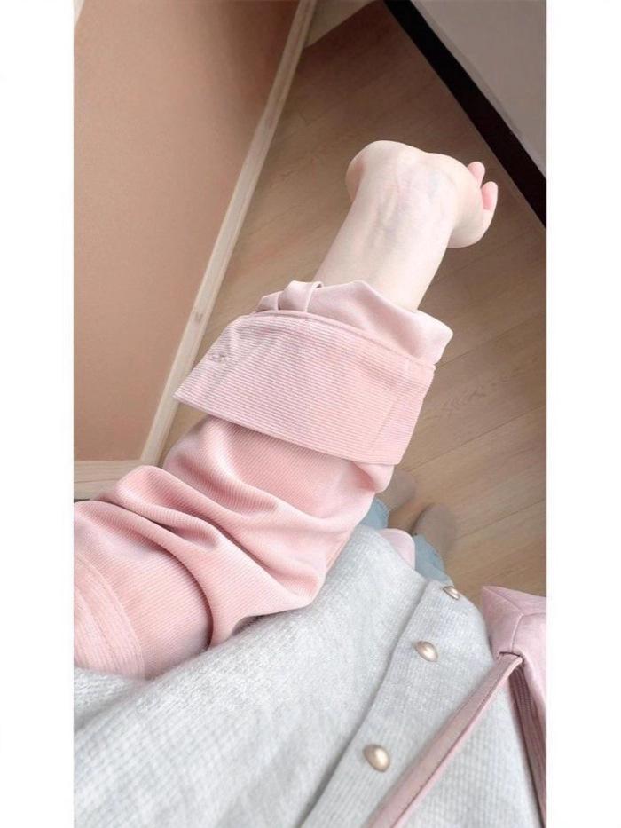 Women's Retro Corduroy Shirt Jacket: Spring/Autumn Loose Casual Long Sleeve Layering Top