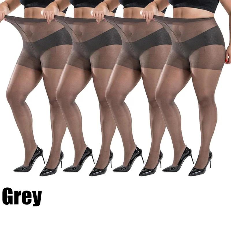 1/3pairs Women's Slim Fit Anti Hook Silk Pantyhose High Elasticity Breathable Ultra-thin Bottom Socks Leggings