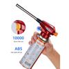 Butane Torch Head Charcoal & Campfire Torch Lighter with Adjustable Flame for Outdoor Camping BBQ Picnic Hiking