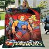 Thundercats anime printed blanket thin blanket Soft and comfortable blanket Home travel blanket bed linings birthday gift