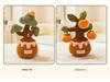 Realistic Plush Money Tree Plant Doll for Car Decoration and Small Gifts