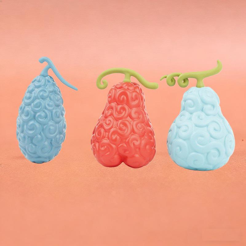 One Piece Re dei Pirati Fagiolo Dolce Frutto del Diavolo Mini Figura Ornamento