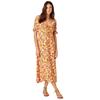 Nobody´s Child Womens/Ladies Milkmaid Floral Midi Dress