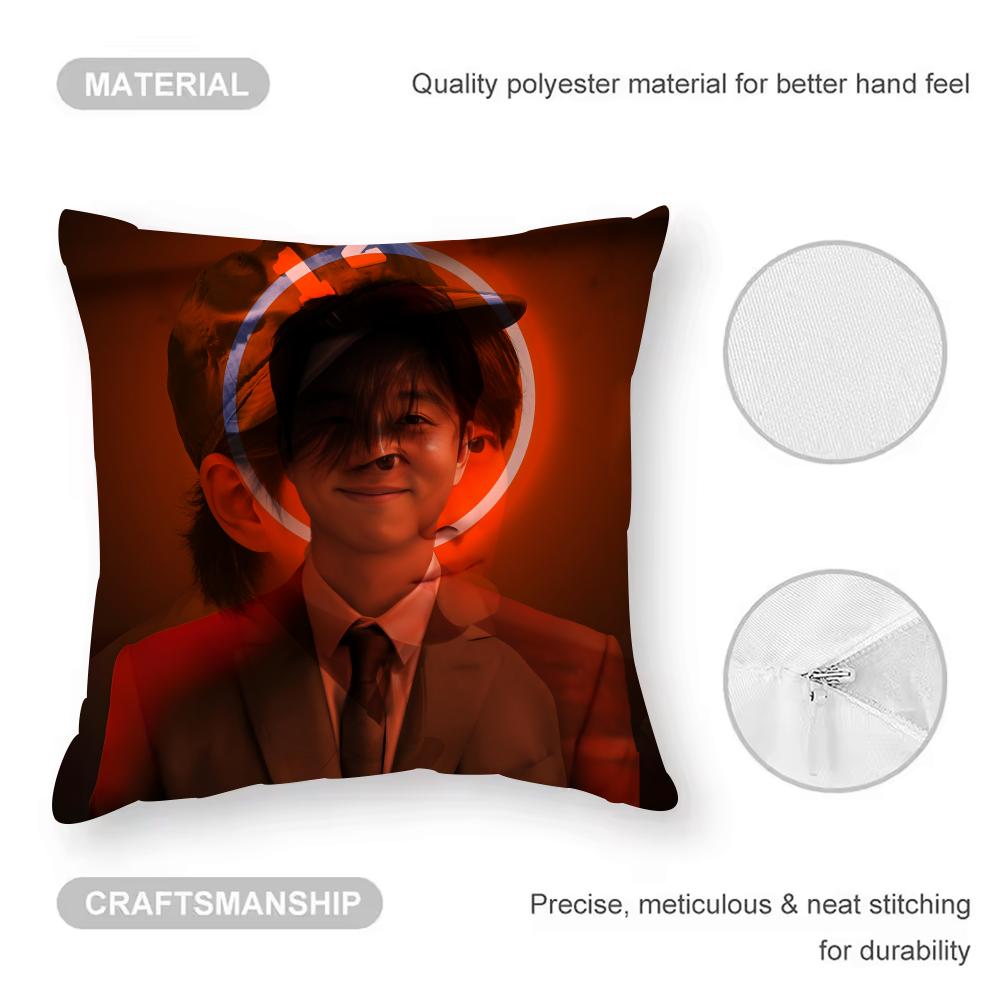 Actor Gong Yoo Cushion Cover Pattern Printed Pillowcase For Living Room Sofa Cushion Cover & Bedroom Decor