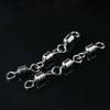 10PCS Гнучке обертання для риболовлі Rolling Swivel 8-Shape Rolling Rolling Connector Flying Fishing