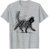 New 2026 Trendy Streetwear Minimalist Cat Art T Shirt Womens Unisex Cotton Tee Casual Summer Humor Short Sleeve Cats Lovers Gifts