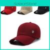F Embroidery Letter Baseball Cap Sun Protection Hat Outdoor Solid Caps Color