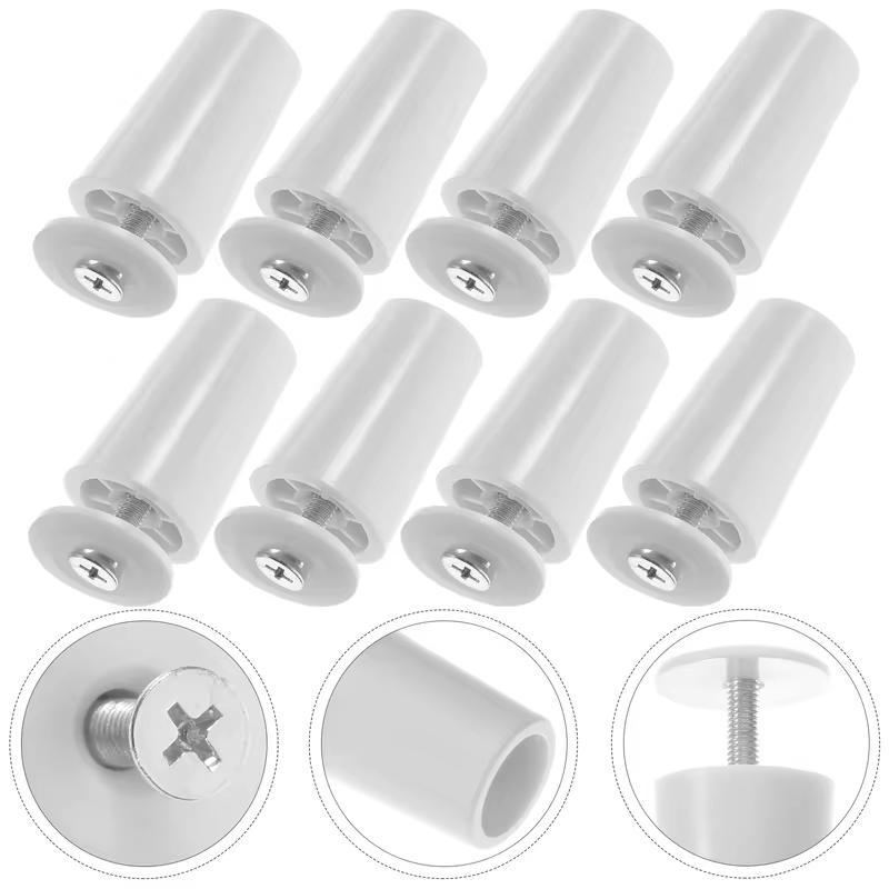 8-Piece Set Of Shutter Stops - For Insect Screens (Doors & Windows), Roller Shutter Door Stops & Roller Shutter Protection