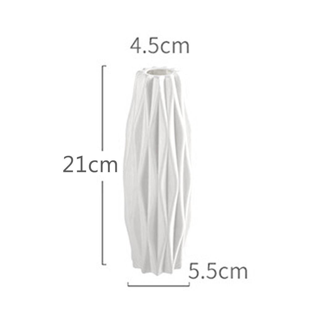 Flower Vase Nordic Style Simulated Flower Vase Decoration for Living Room Dining Room