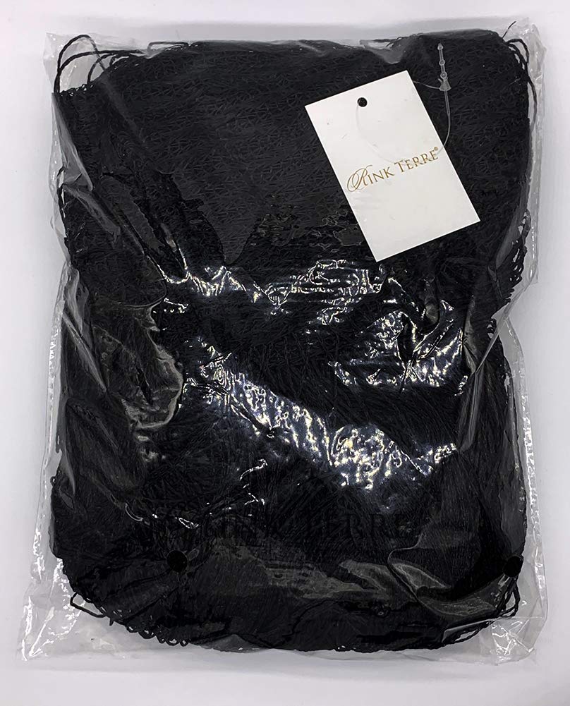 Rink Terre Himononen Black String Curtain Room Divider (150cm, 200cm)