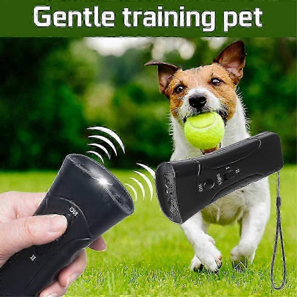Anti Bark Device Ultrasonic Dog Barking Control Stop Repeller Trainer Train Tool A