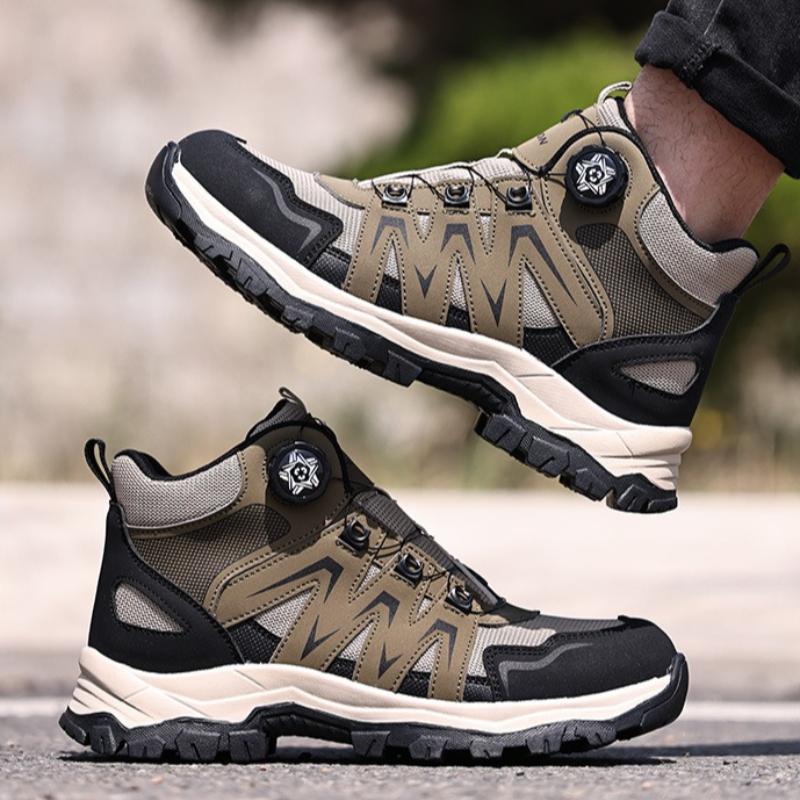 New Safety Boots Men Work Indestructible Shoes Sneakers Steel Toe Protective Boots Anti-smash Anti-puncture Work Tactical Boots