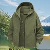 Women's Solid Color Long Sleeved Hooded Outdoor Suit Windproof And Waterproof Thin Jacket