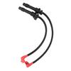 Ignition Coil Spark Plug Caps & Wires 4014295 4014296 For Polaris RZR 900 1000