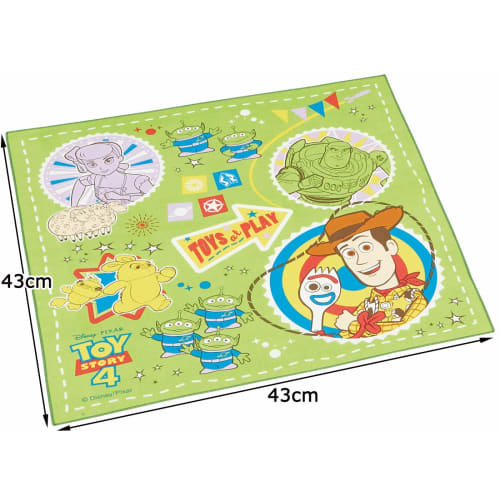 Skater Lunch Cloth for Kids, Toy Story 4 Disney, Made in Japan, KB4