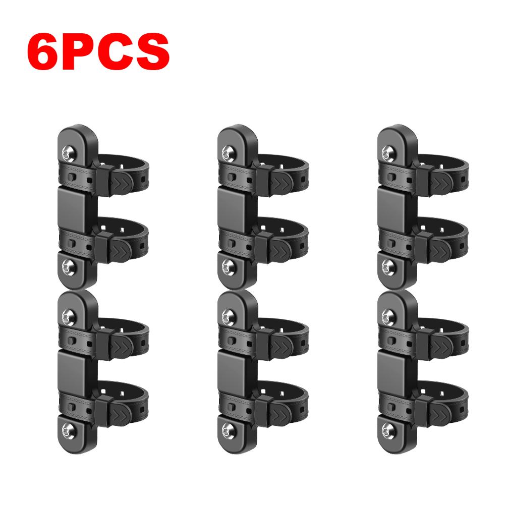 1-10PCS Bicycle Bottle Mount Adaptor Silicone Water Bottle Cage Bracket Cycling Seatpost Fork Frame Bicycle Bottle Accessories