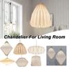 Nordic Art Decoration Living Room Hanging Ceiling Pendant Light Paper Origami Lantern Lamp Shade